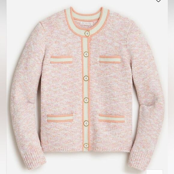 J. Crew Marled sweater lady jacket* - Picture 1 of 10